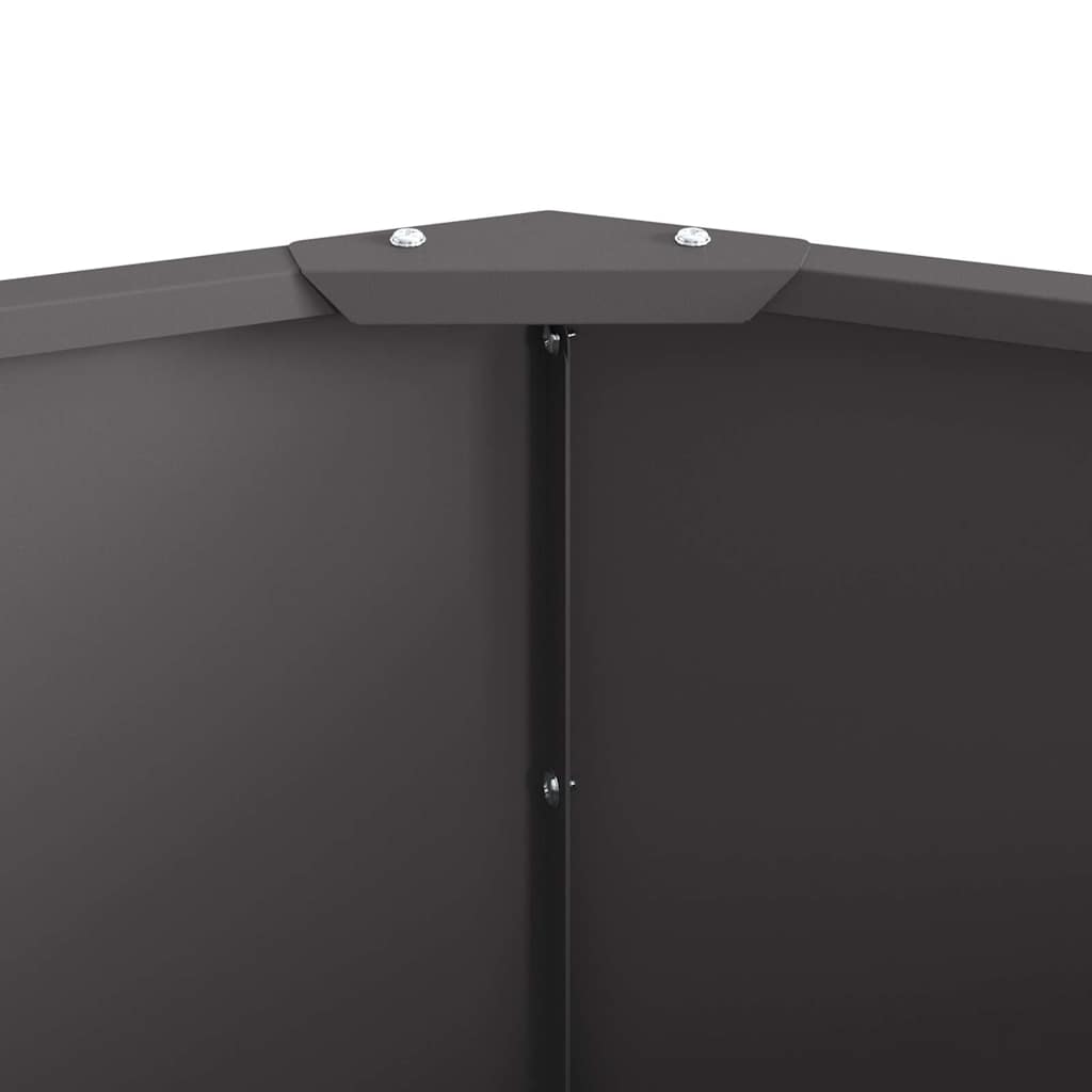 Sadilica Crna 60 x 60 x 35 cm Čelik