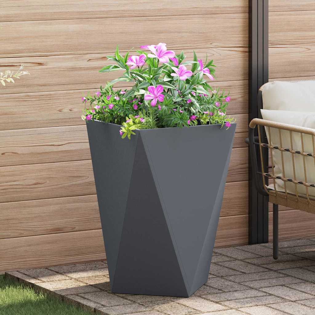 Sadilica 2 pcs Antracit 50 x 50 x 75 cm Čelik