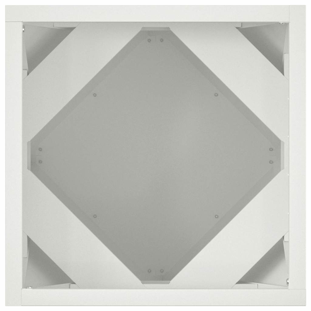 Sadilica 2 pcs Bijelo 30 x 30 x 30 cm Čelik