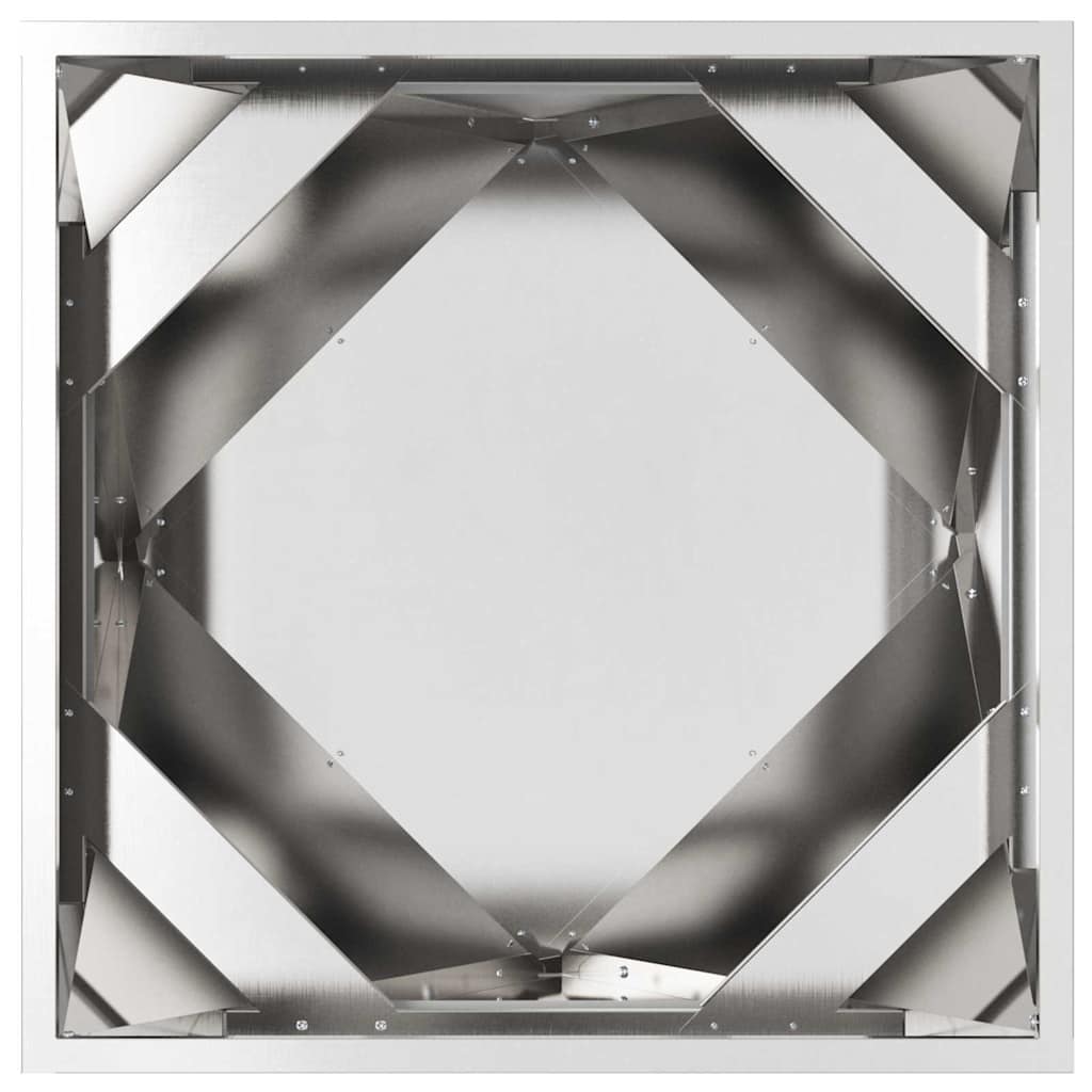 Sadilica 2 pcs Srebrno 50 x 50 x 50 cm Nehrđajući čelik