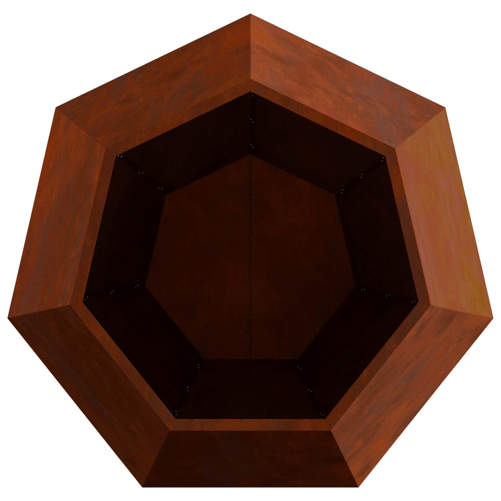 Sadilica 2 pcs Rđa 100 x 100 x 80 cm