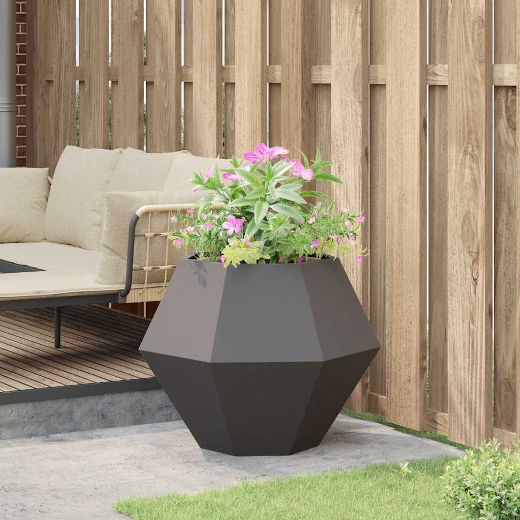 Sadilica Crna 75 x 75 x 60 cm Čelik