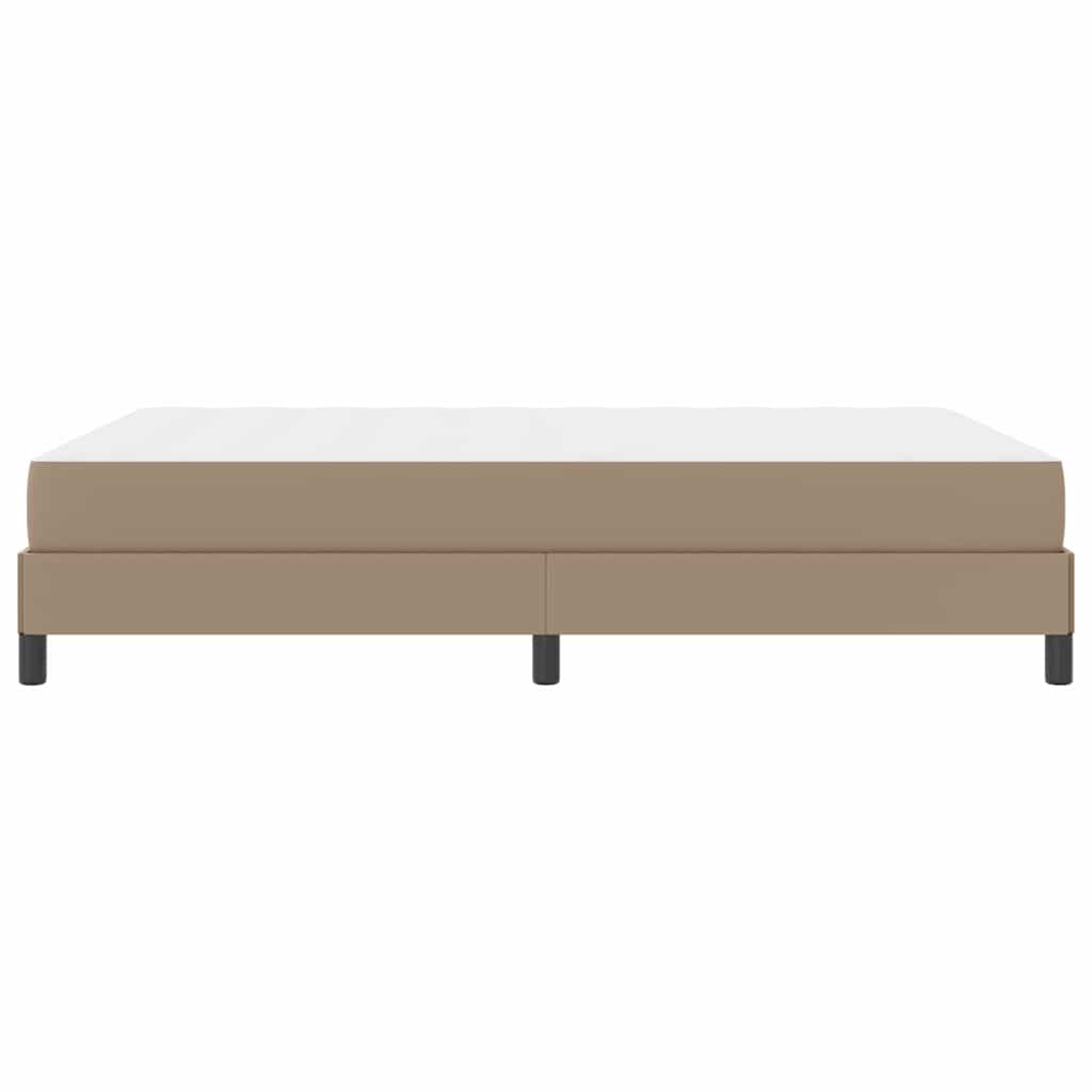 Krevetna konstrukcija Boja cappuccina 140 x 190 cm tkanina