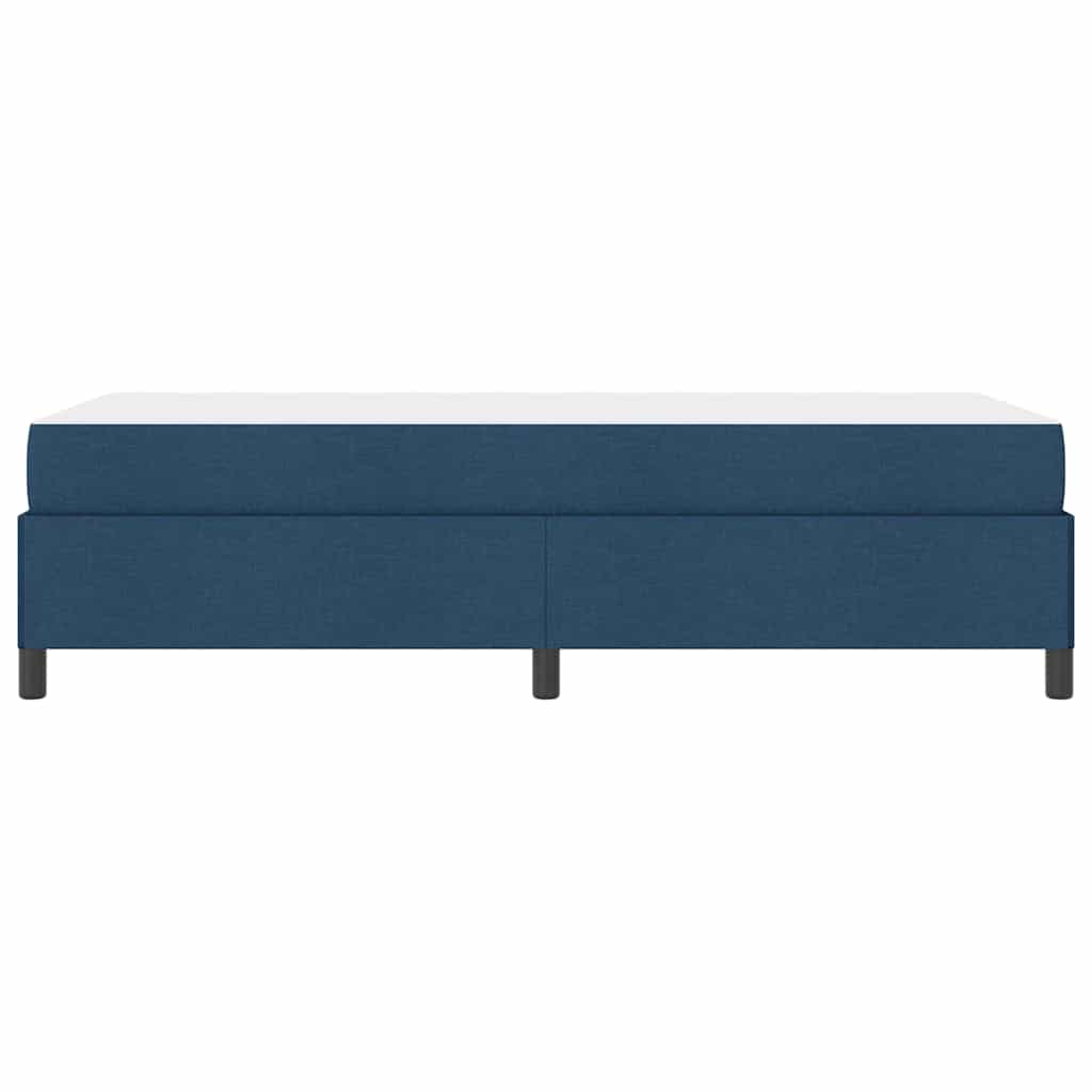 Krevet s opruga kutije Plava 90 x 200 cm tkanina