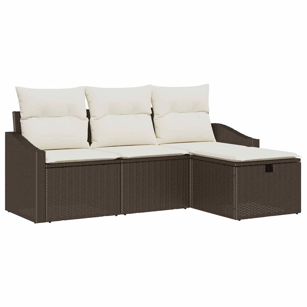 Set sofe s jastukom 4 pcs poliratan
