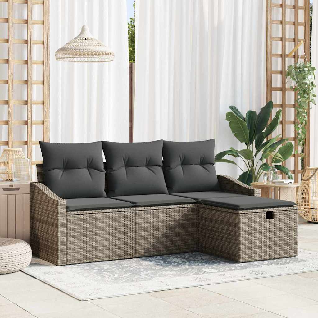 Set sofe s jastukom 4 pcs poliratan