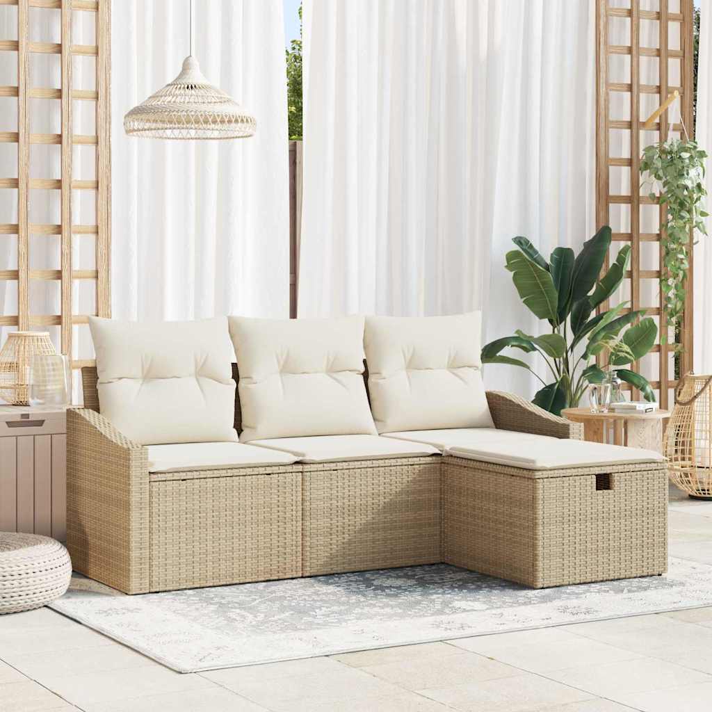Set sofe s jastukom 4 pcs poliratan