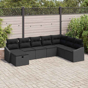 Set sofe s jastukom 8 pcs poliratan
