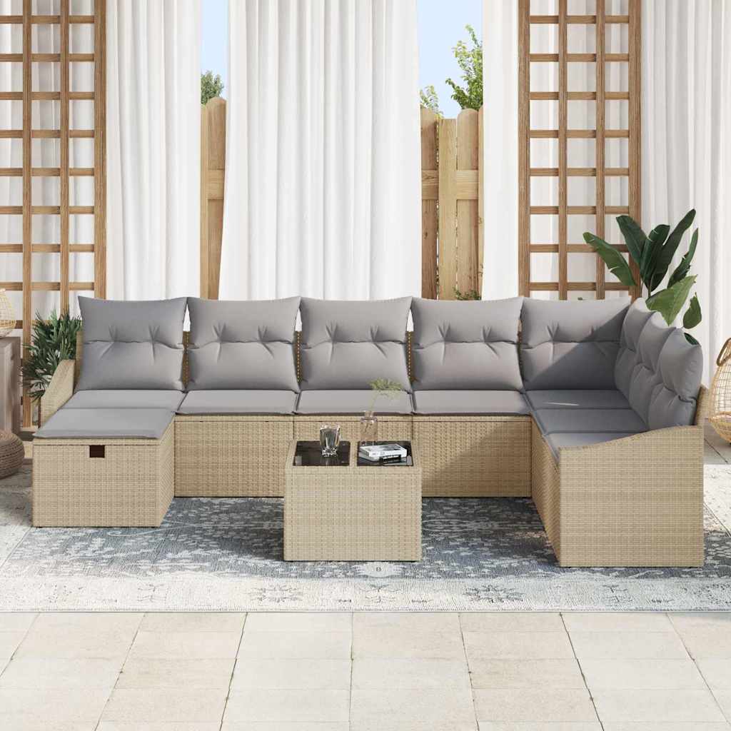 Set sofe s jastukom 8 pcs poliratan