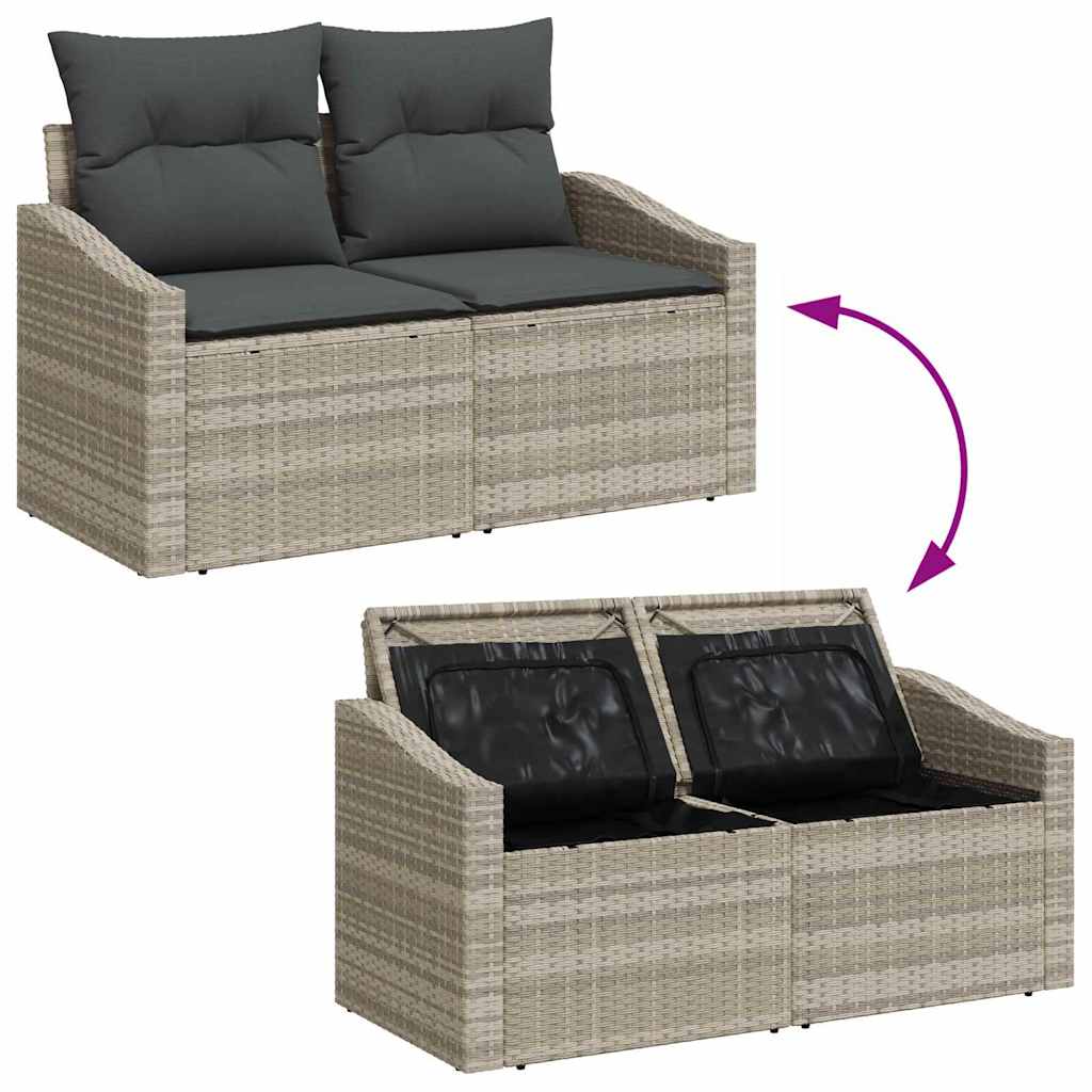 Set sofe s jastukom 9 pcs poliratan