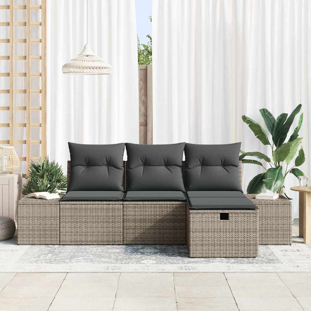 Set sofe s jastukom 4 pcs poliratan