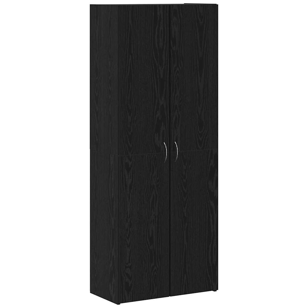 Uredski ormar Crni hrast 60 x 32 x 152,5 cm Konstruirano drvo