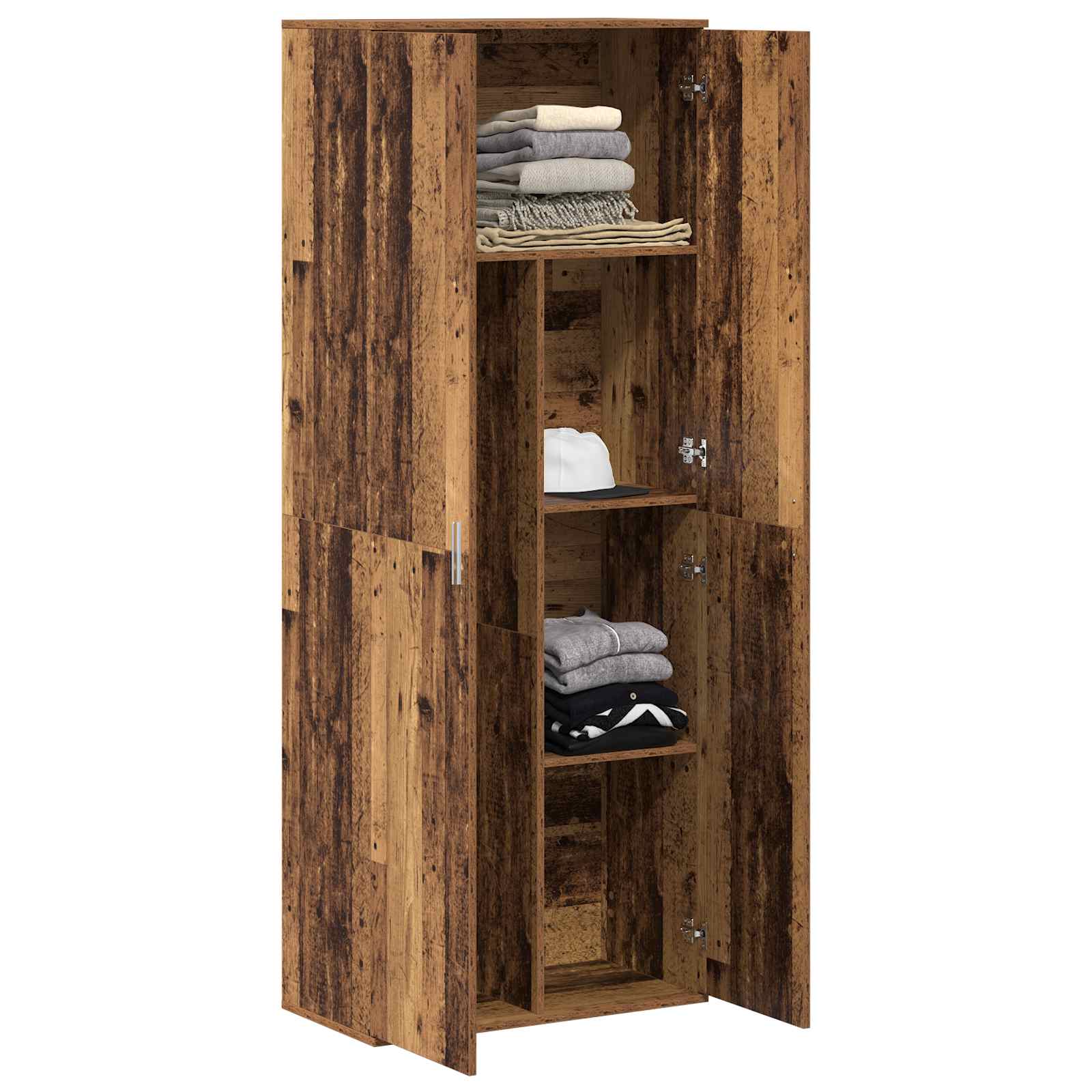 Highboard Staro drvo 70 x 33.5 x 180 cm Konstruirano drvo