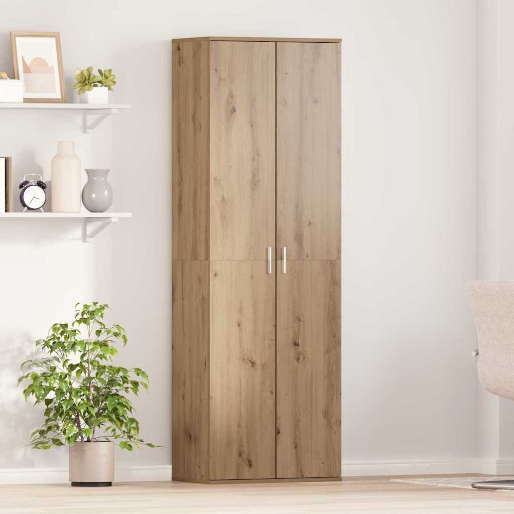 Visoka komoda hrast artisan 60 x 35 x 180 cm Konstruirano drvo