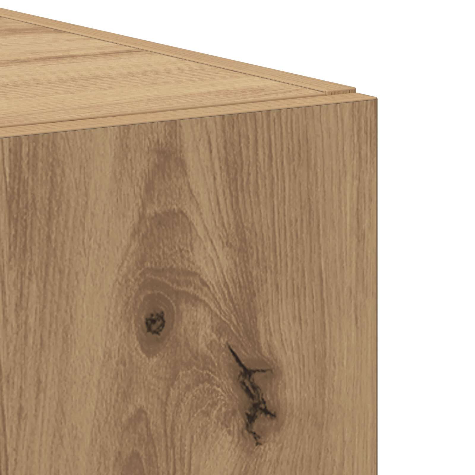 Highboard 2 pcs Umjetnički hrast 50 x 42,5 x 185 cm