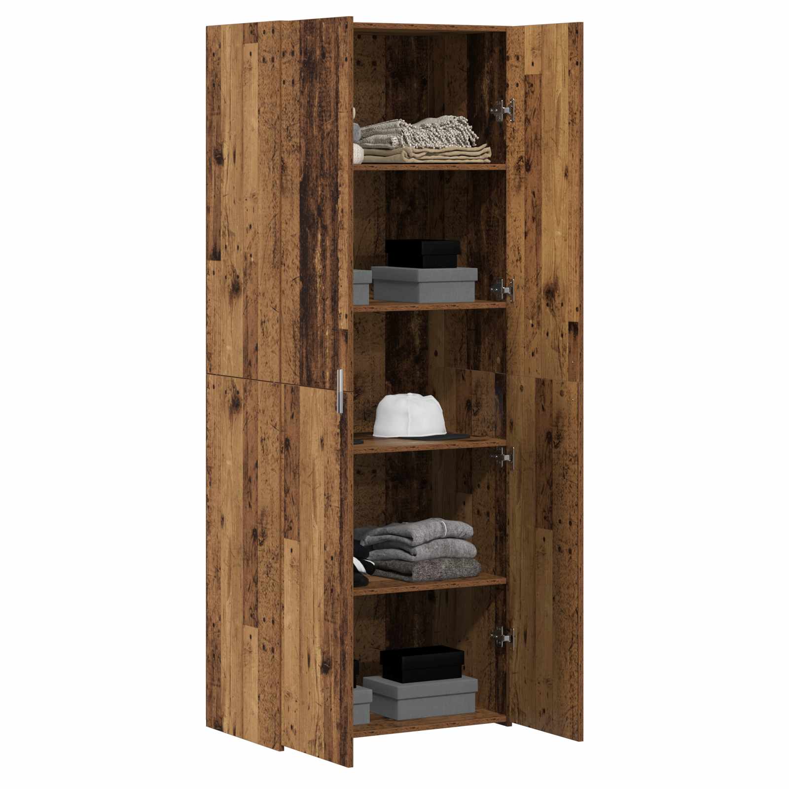 Highboard Staro drvo 70 x 42,5 x 185 cm