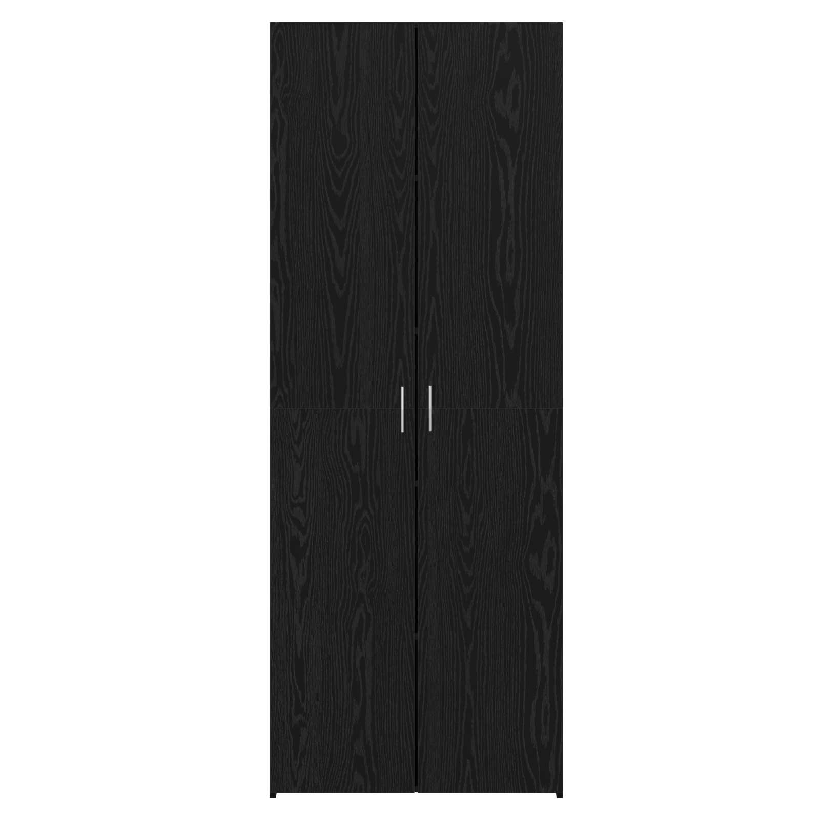 Highboard Crni hrast 70 x 42,5 x 185 cm
