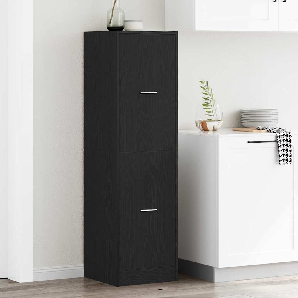 Apoteka za pohranu Crni hrast 40 x 41 x 144.5 cm