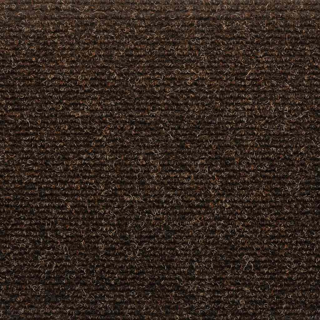 Prostirke za stepenice, samoljepljive, 30 kom, 65x21x4 cm, smeđe, poluokrugle, velike