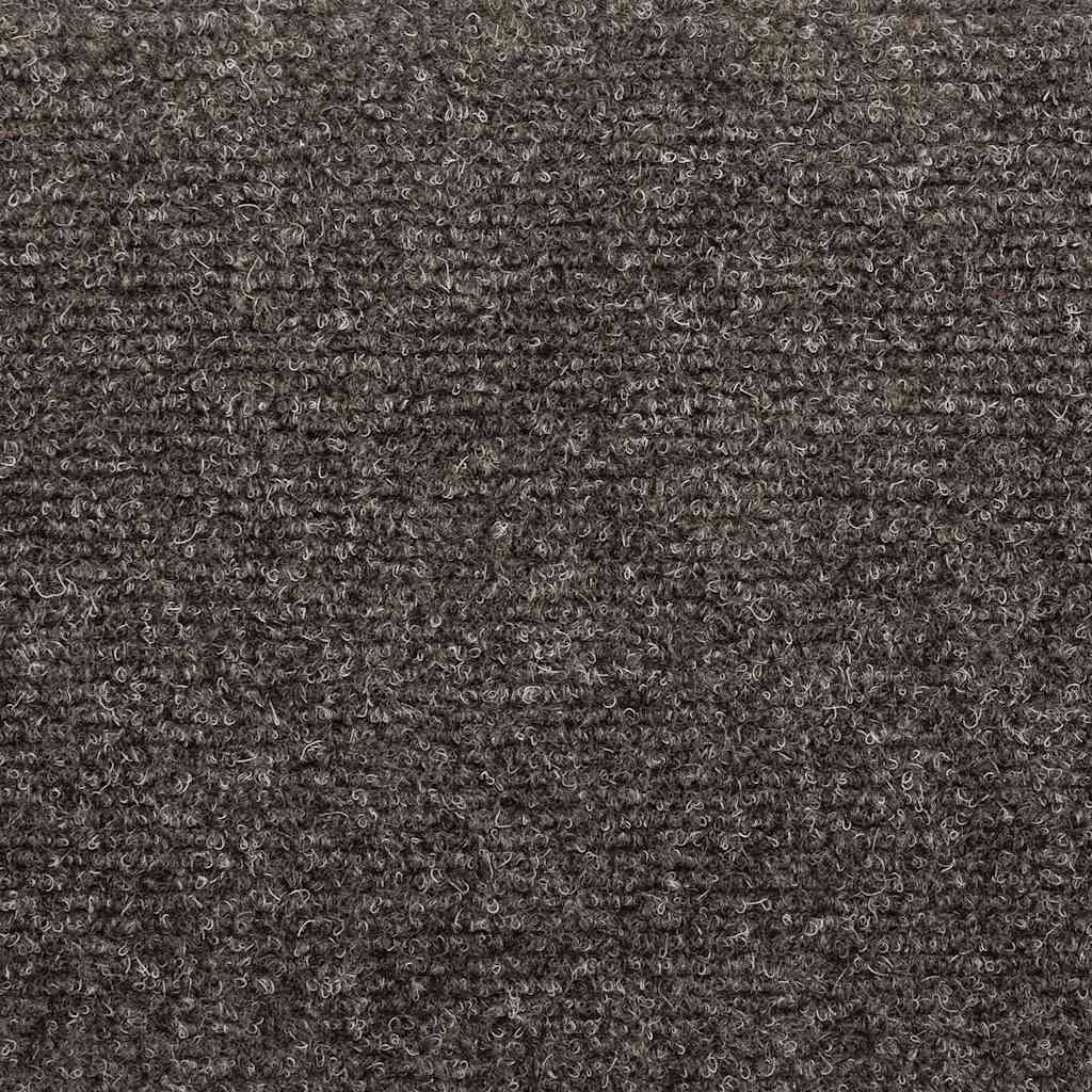 Prostirke za stepenice, samoljepljive, 30 kom. 65x21x4 cm, antracit, poluokrugle, velike