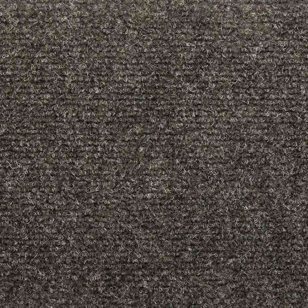 Prostirke za stepenice, samoljepljive, 20 kom 56x17x3 cm, antracit, poluokrugle