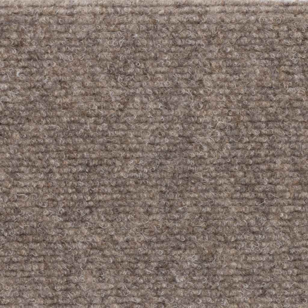 Prostirke za stepenice samoljepljive 30 kom 65x21x4 cm bež pravokutni rub