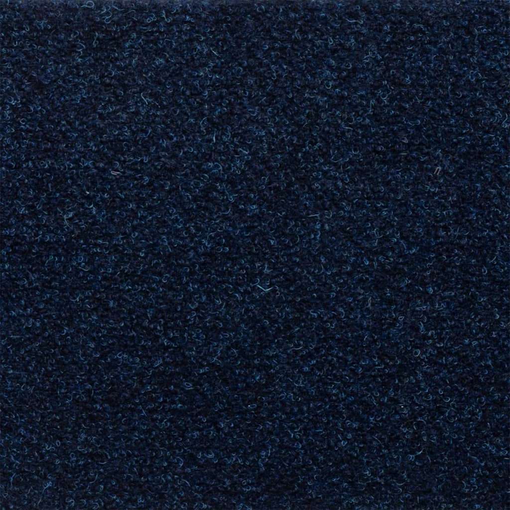 Prostirke za stepenice samoljepljive 30 kom 65x21x4 cm tamnoplave pravokutne rubove