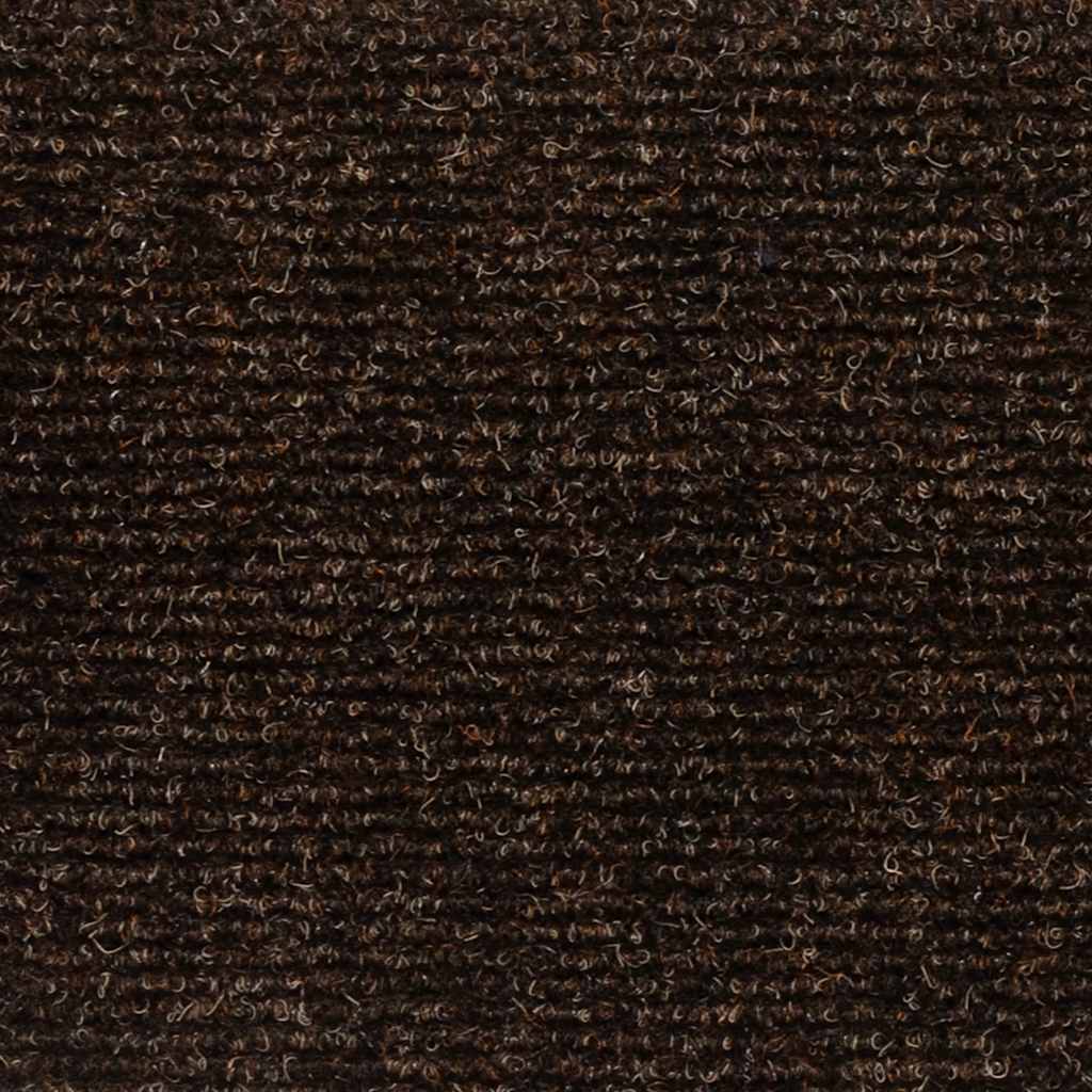 Prostirke za stepenice samoljepljive 30 kom 60x25 cm smeđe pravokutne
