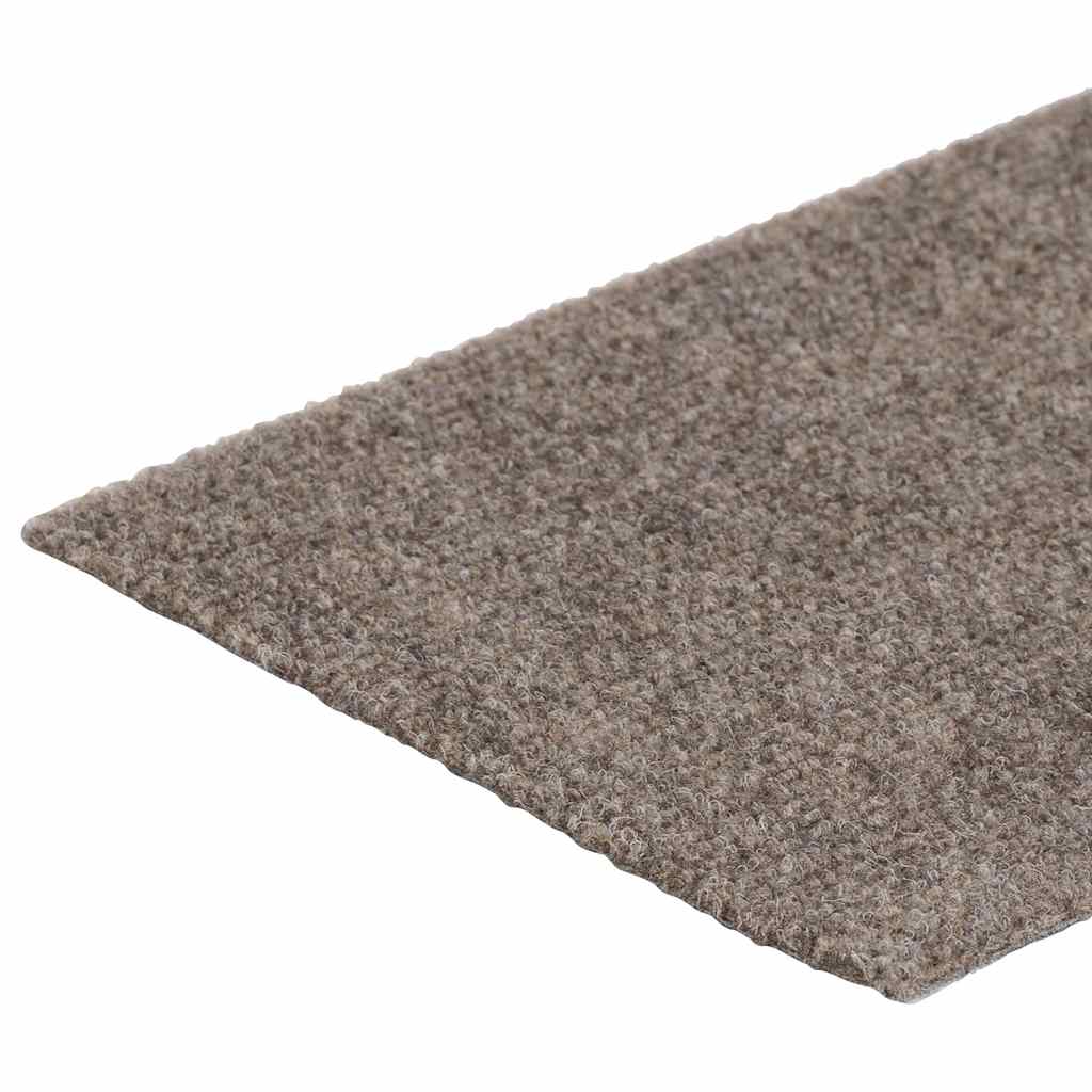Prostirke za stepenice samoljepljive 30 kom 76x20 cm bež pravokutne