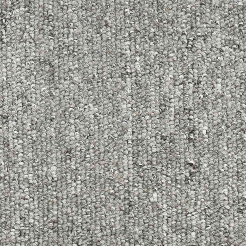 Prostirke za stepenice 30 kom 56x17x3 cm svijetlo sive poluokrugle