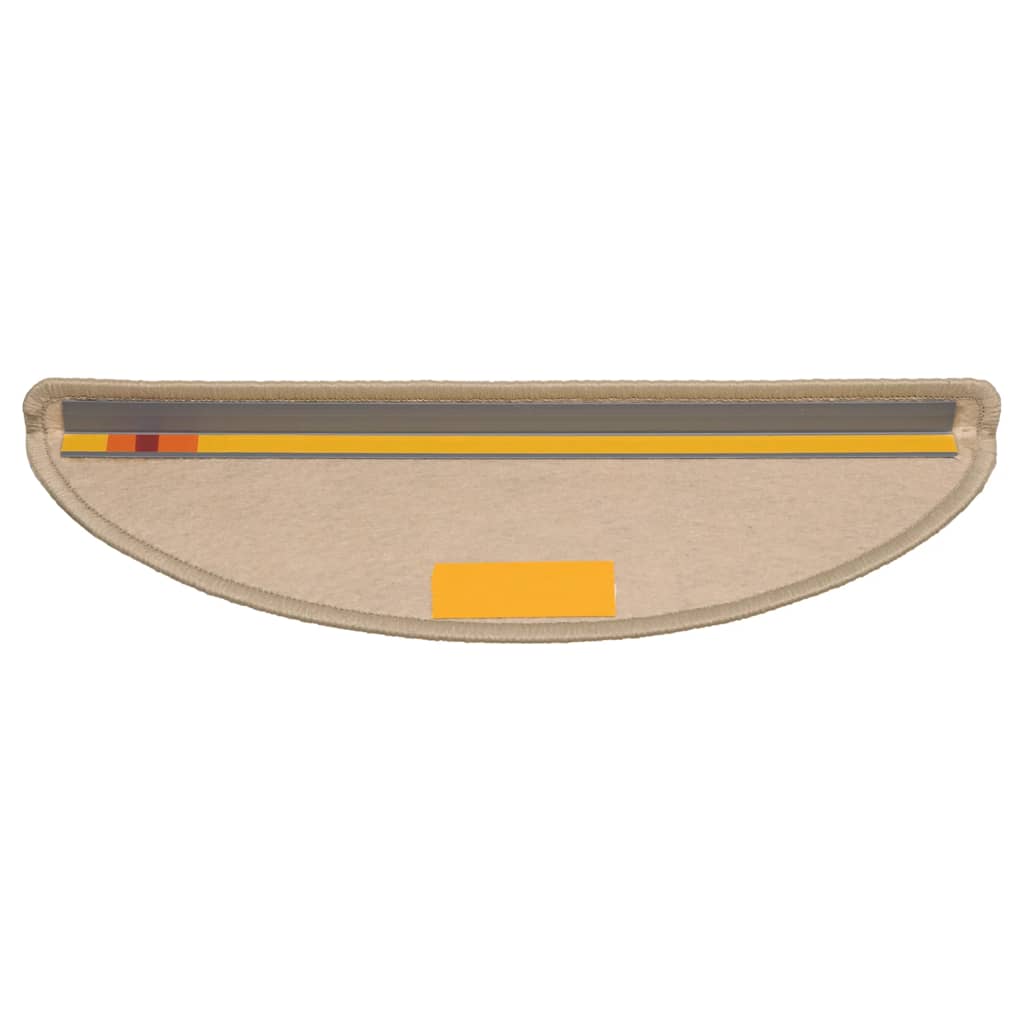 Samoljepljivi otirači za stepenice 30 kom 56x17x3 cm tamnobež