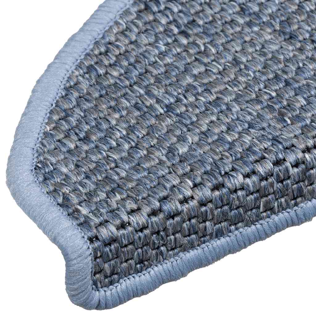 Samoljepljivi otirači za stepenice 30 kom 65x21x4 cm plavi