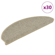 Samoljepljivi otirači za stube 30 kom 65x21x4 cm svjetlozeleni