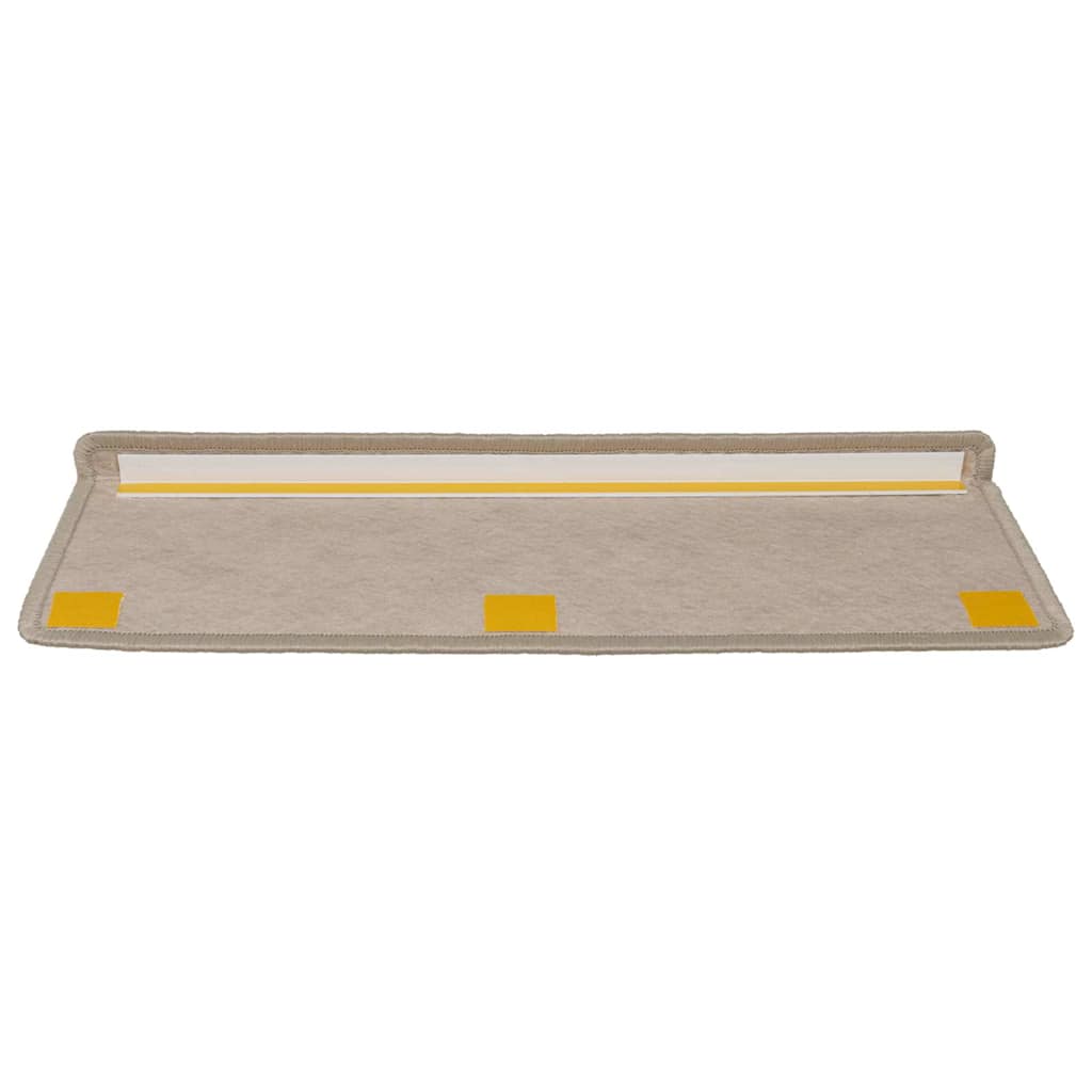 Samoljepljivi otirači za stepenice 30 kom 65x21x4 cm tamnobež