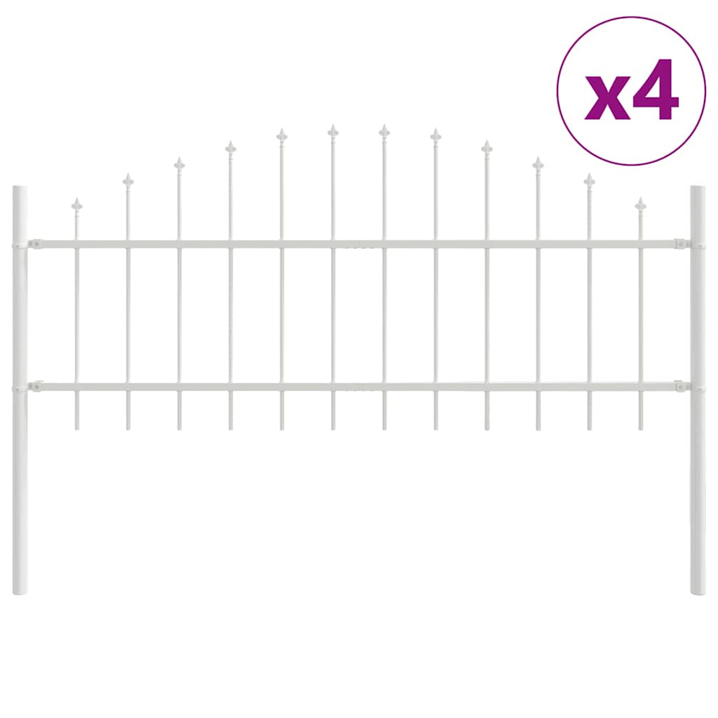 Vrtna Ograda Woerden 4 pcs Bijelo