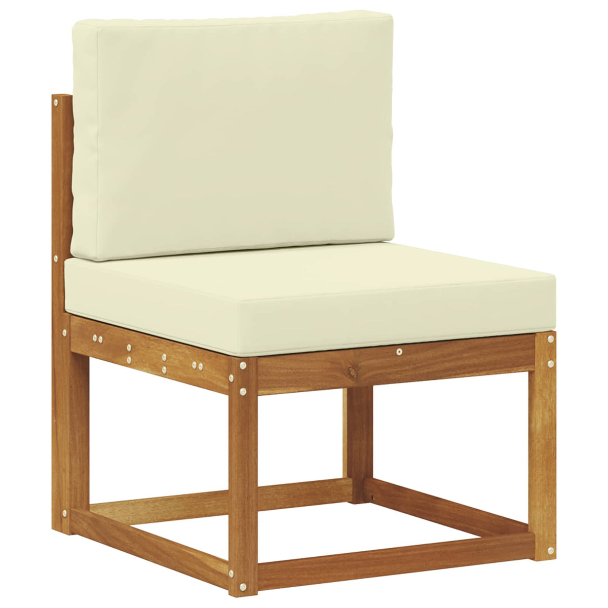 Set vanjskih sofa 5 kom. Prirodna i krem