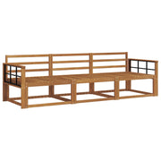 Set vanjskih sofa 3 kom. Prirodna Čvrsto drvo akacije