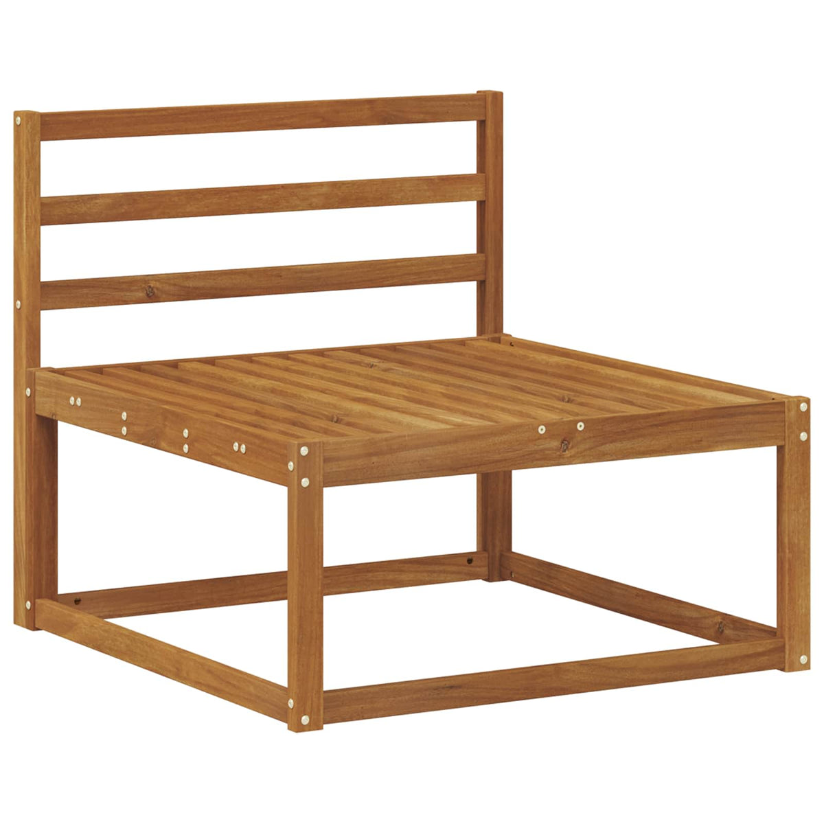 Set vanjskih sofa 3 kom. Prirodna Čvrsto drvo akacije