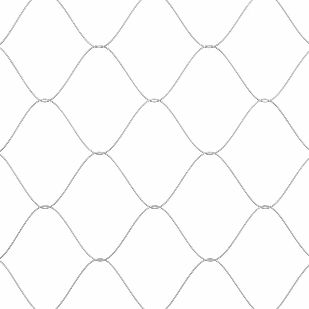 Kavez za pse Srebrno 400 x 200 x 200 cm Cinkani čelik