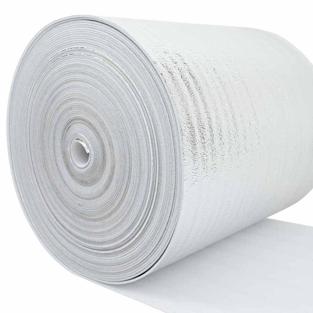 Reflektor topline za radijator Srebrno 10 x 1 m Polietilen