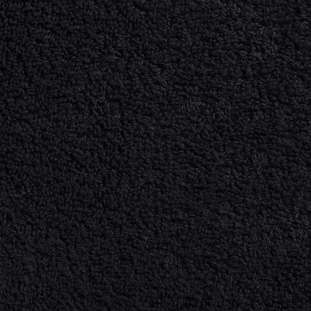 Ručnik za Goste SOLUND 25 pcs Crna 70 x 140 cm 550 gsm