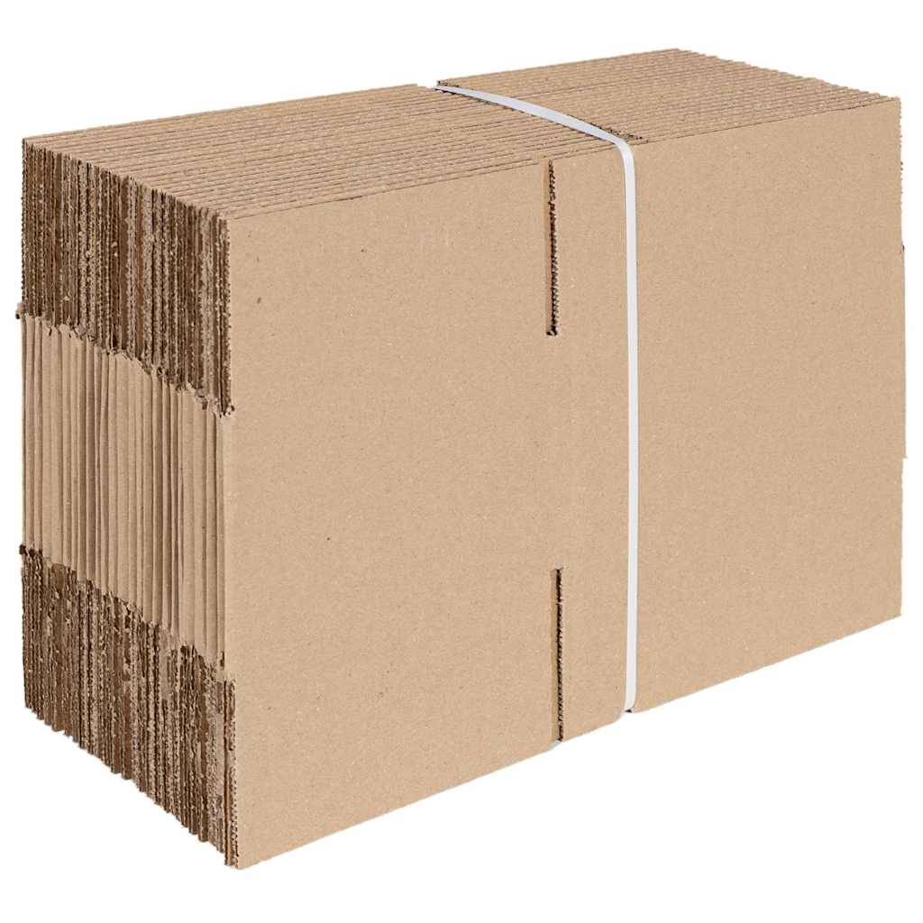 Preklopna kutija 50 pcs Prirodna 20 x 15 x 10 cm Karton