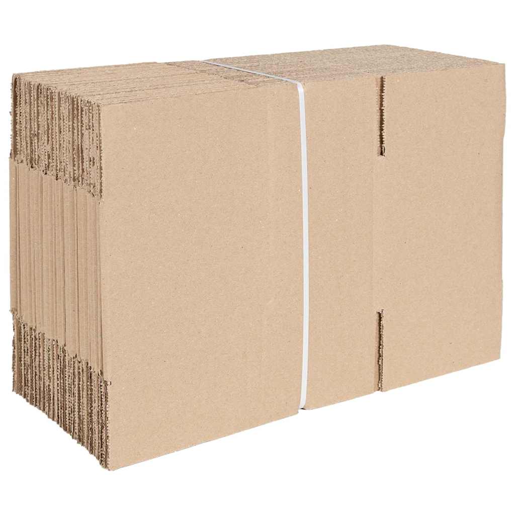 Preklopna kutija 50 pcs Prirodna 24 x 13 x 13 cm Karton