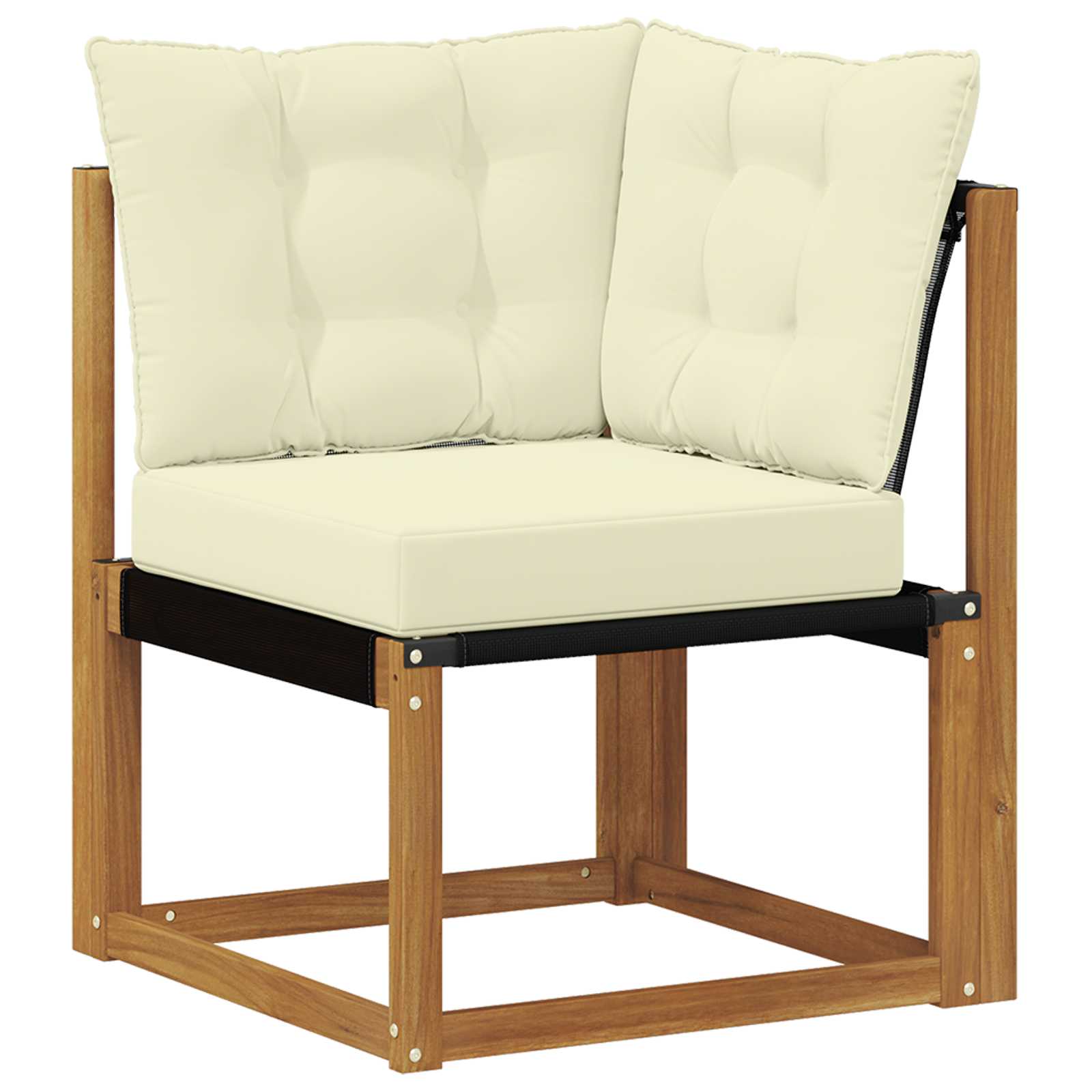 Set vanjskih sofa 7 kom. Prirodna i krem