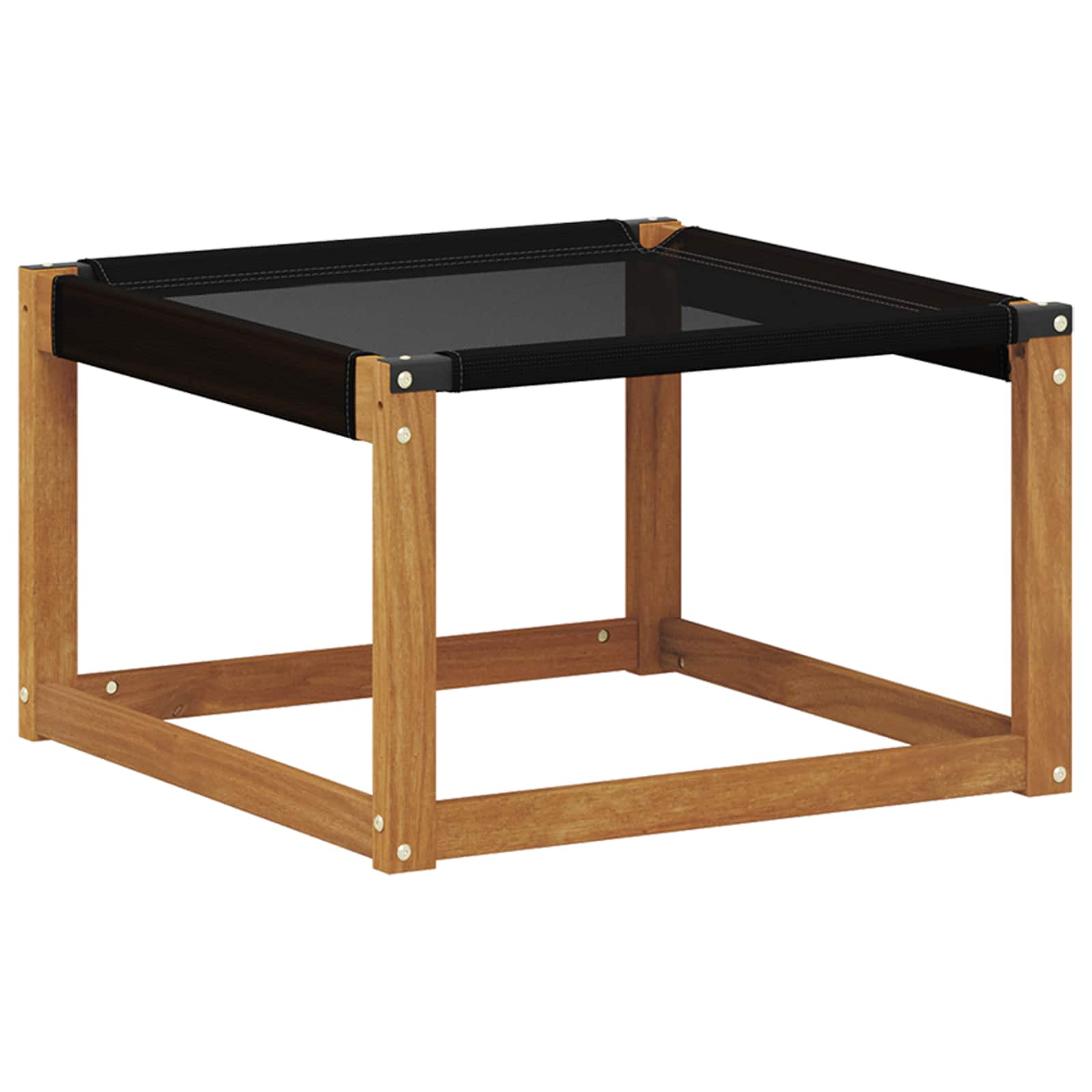 Set vanjskih sofa 8 kom. Prirodna i crna