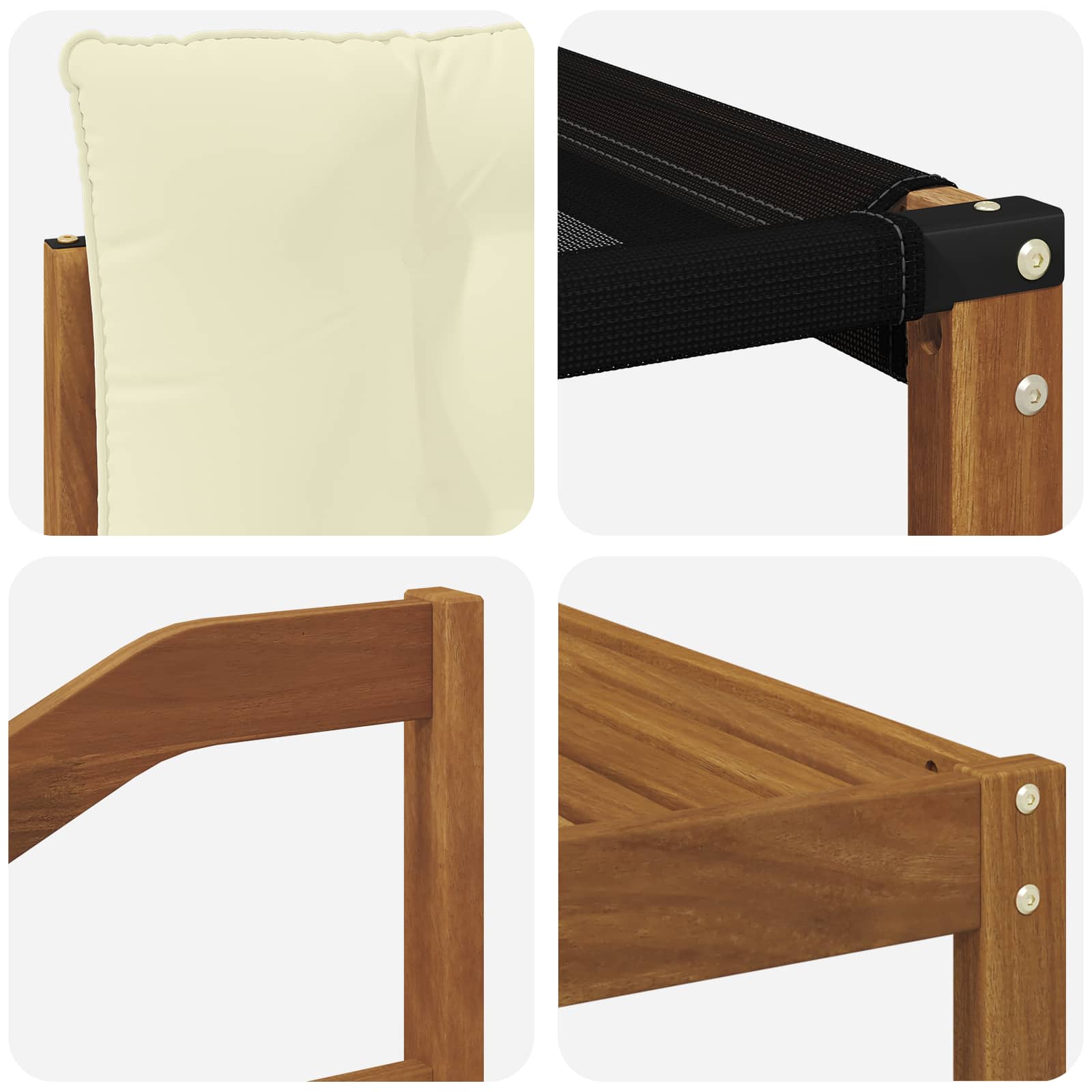 Set vanjskih sofa 9 kom. Prirodna i krem