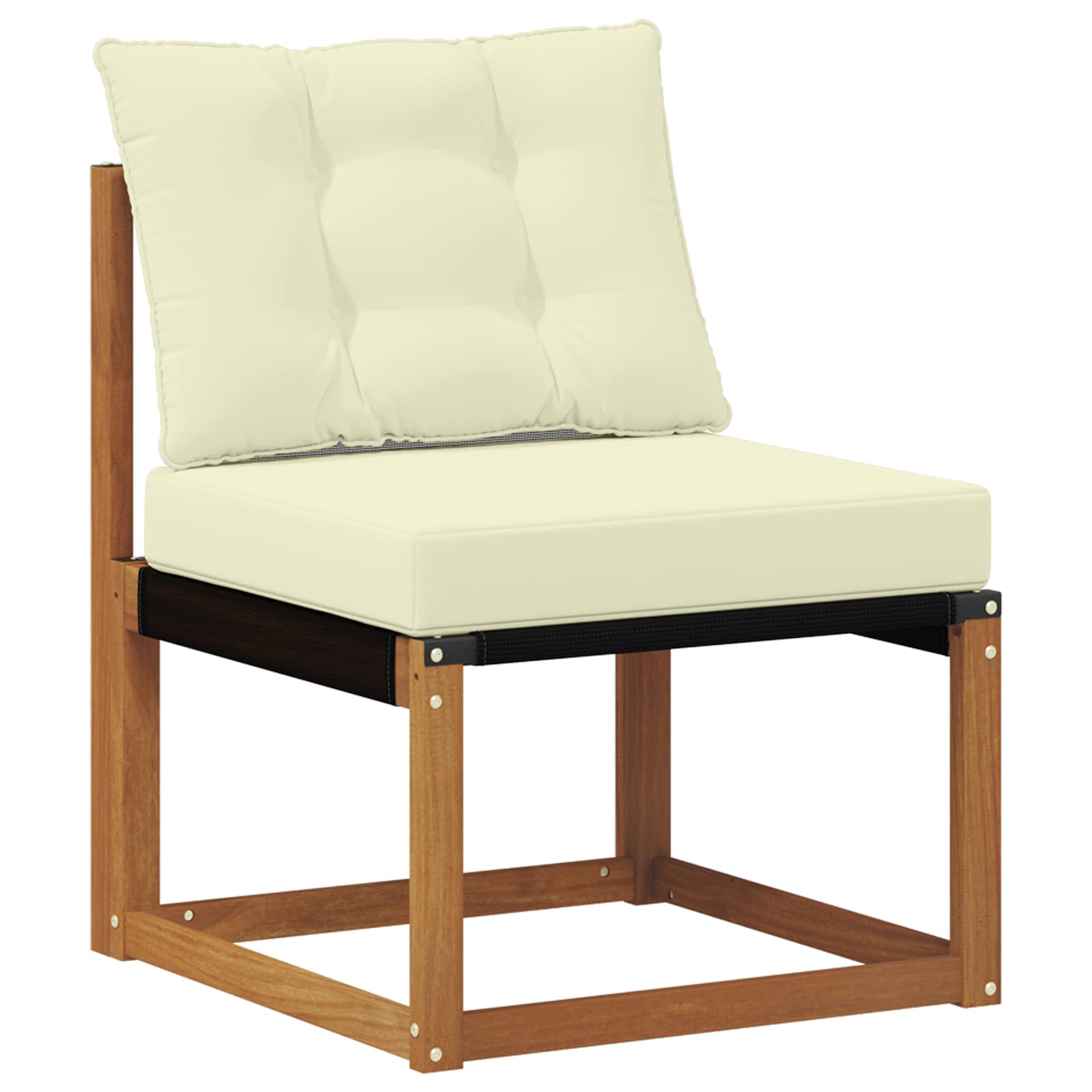Set vanjskih sofa 9 kom. Prirodna i krem
