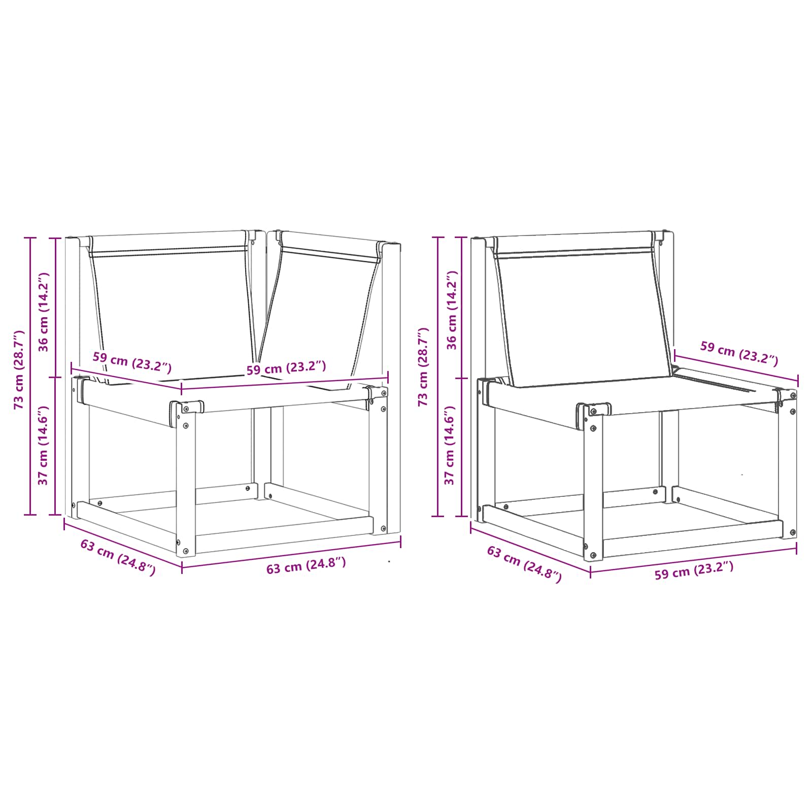 Set vanjskih sofa s jastukom 11 pcs Prirodna i svijetlo siva