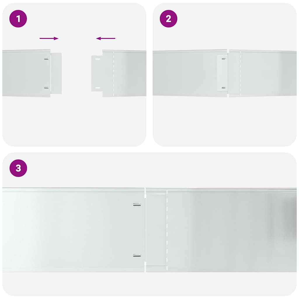 Rubnjaci za travnjak 20 pcs Srebrno 100 x 25 x 0,07 cm