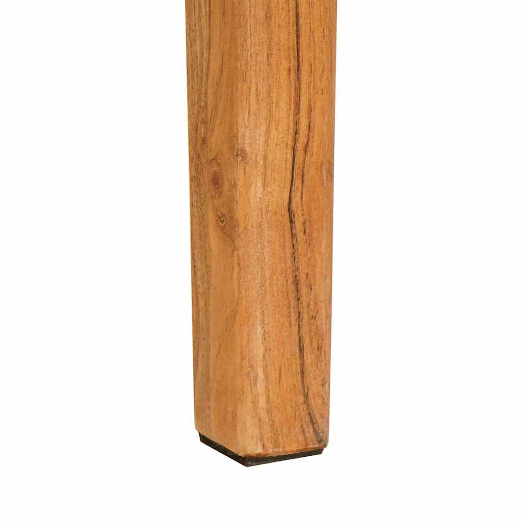 Stol za objedovanje Smeđa 110 x 55 x 76 cm Čvrsto drvo akacije